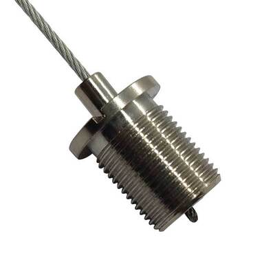 গুণমান নিশ্চিত 18 মিমি ফাস্টন তারের ক্লিপ 90 ডিগ্রি ওয়্যার রোপন গ্র্যাপার বহিরঙ্গন ব্যবহারের জন্য