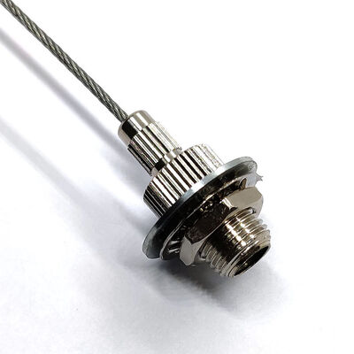 গুণমান নিশ্চিত 18 মিমি ফাস্টন তারের ক্লিপ 90 ডিগ্রি ওয়্যার রোপন গ্র্যাপার বহিরঙ্গন ব্যবহারের জন্য