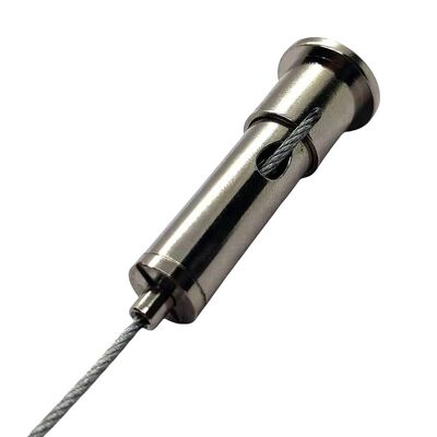 OEM পাইকারি G450 ক্যাবল টগল ওয়্যার হোল্ডার গ্রিপার মরিচা বিবর্ণ প্রতিরোধী ওয়াল ফিক্সিং মেটাল ক্লিপ রোপ লক কিট