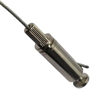 OEM পাইকারি G450 ক্যাবল টগল ওয়্যার হোল্ডার গ্রিপার মরিচা বিবর্ণ প্রতিরোধী ওয়াল ফিক্সিং মেটাল ক্লিপ রোপ লক কিট