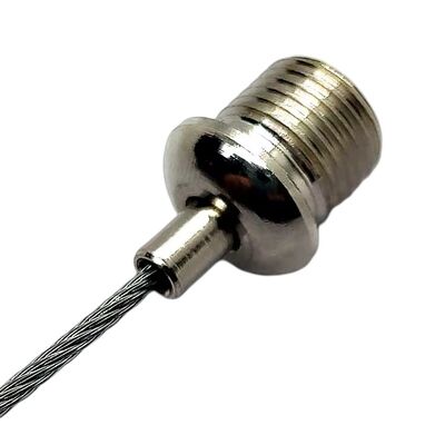 OEM পাইকারি G450 ক্যাবল টগল ওয়্যার হোল্ডার গ্রিপার মরিচা বিবর্ণ প্রতিরোধী ওয়াল ফিক্সিং মেটাল ক্লিপ রোপ লক কিট