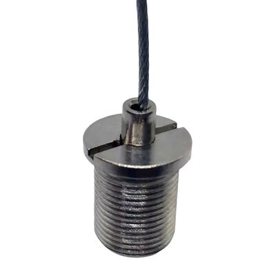 দ্রুত তামা লিঙ্কার পুরুষ থ্রেডেড ক্যাবল গ্রিপার টুল ব্রাস উপাদান লাইটিং আনুষাঙ্গিক জন্য তারের দড়ি ক্লিপ