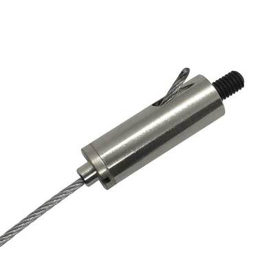 স্টেইনলেস স্টীল ক্যাবল গ্রিপার স্থগিত সিলিং সংগঠক জন্য বাহ্যিক থ্রেড তারের দড়ি clamping গ্রিপার অন্তর্ভুক্ত