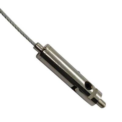 স্টেইনলেস স্টীল ক্যাবল গ্রিপার স্থগিত সিলিং সংগঠক জন্য বাহ্যিক থ্রেড তারের দড়ি clamping গ্রিপার অন্তর্ভুক্ত