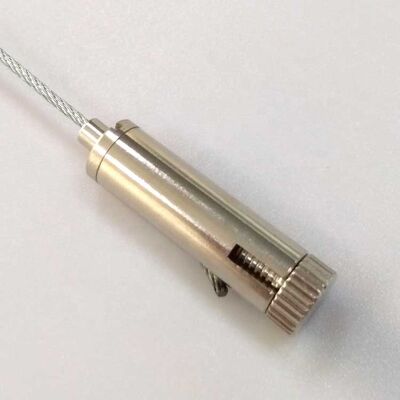 স্ক্রু ফাস্টন সঙ্গে তারের ক্লিপ 90 ডিগ্রী তারের দড়ি গ্রিপার তারের হ্যাঙ্গার