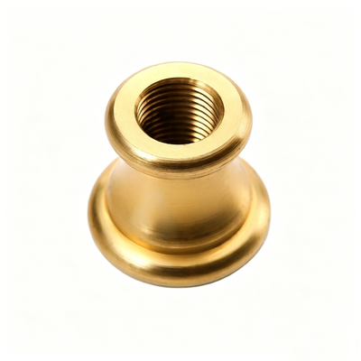 Mechanical Parts Stainless Steel Threaded Nut Rod Long M10 Sw7*17 Brass Hex Coupler for Lighting Accessories