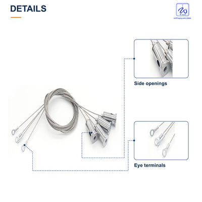 Wire Rope Suspension Kit for LED Lighting