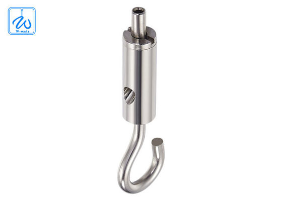 কেবল সাসপেনশন সিস্টেমের জন্য স্ন্যাপ হুক তারের কেবল গ্রিপার, রূপালী রঙ