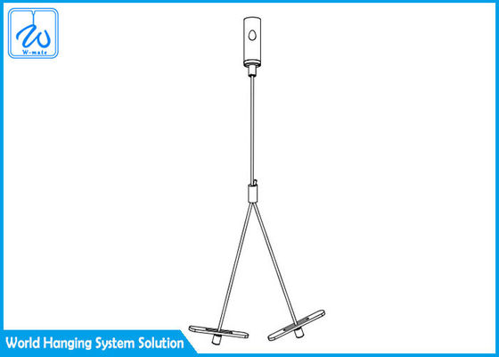 উচ্চ দক্ষ 1.5 মিমি ওডি ক্যাবল সাসপেনশন কিট নিকেল পৃষ্ঠতল ইনস্টল করা সহজ