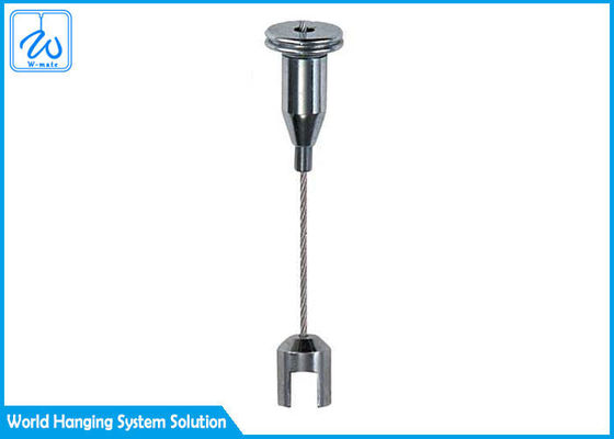 গ্লাসওয়্যার / ক্যাবল ছবি ঝুলন্ত সিস্টেম ব্রাস উপাদান কাস্টমাইজড দৈর্ঘ্য