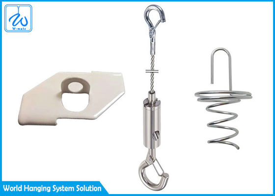 সহজ সমন্বয় অ্যাকোস্টিক সিলিং সাসপেনশন সিস্টেম টি বার সাসপেনশন পদ্ধতি