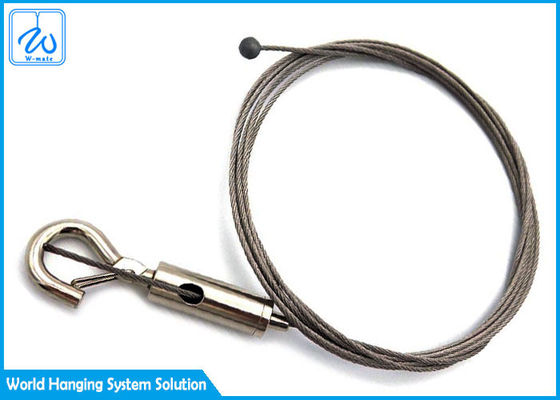 টেকসই কেবল ক্লিপ অ্যাসেম্বলি তারের সাসপেনশন কিট এলইডি সিলিং ডাউন লাইটের জন্য