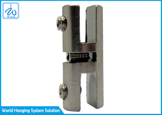 কাস্টম ডিসপ্লে ডিজাইন আর্ট ক্যাবল হ্যাং সিস্টেম গ্লাস সাইড ক্ল্যাম্প ইন সিলভার