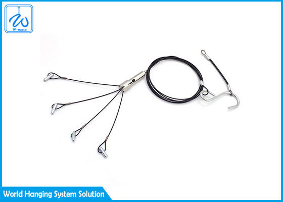 স্থাপত্য আলোকসজ্জার জন্য স্টেইনলেস স্টিলের তারের দড়ি ক্যাবল সাসপেনশন কিট