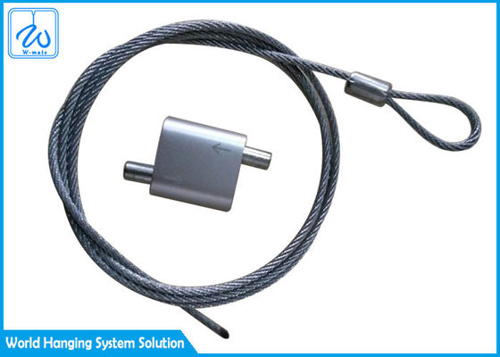 Wall Bracket For Pipe Seismic Bracing Kit With Wire Rope Looping Gripper