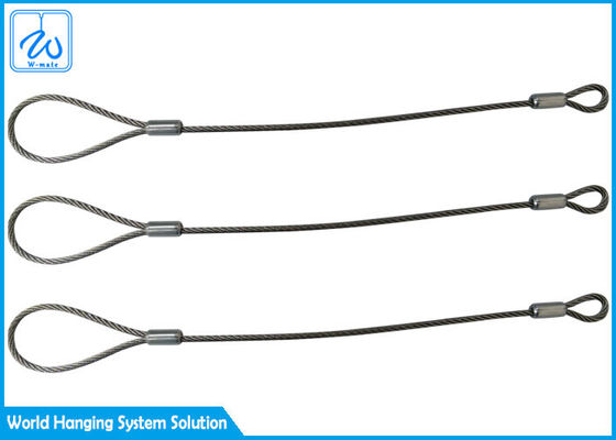 Strength And Durability 3.0 Mm Rope Assembly Single Leg With Double Loop