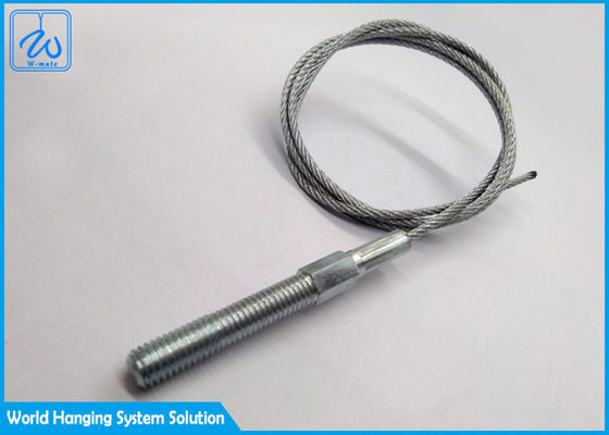 7x7 এয়ারক্রাফট ক্যাবল সমাবেশ সঙ্গে থ্রেডেড স্টাড এম 6 সমর্থন ল্যানিয়ার্ড জন্য