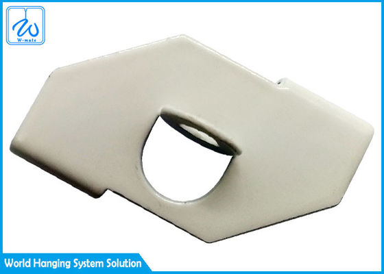 রেল লাইটিং সংযুক্ত করার জন্য সাদা সাপেনড সিলিং ক্লিপ টি বার ক্লিপ