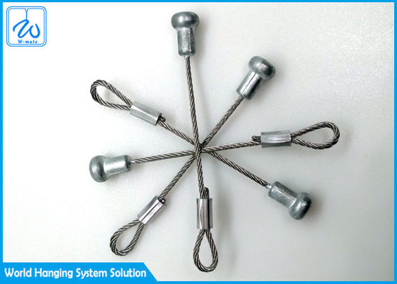 কাস্টম পোর্টেবল এয়ারক্রাফট ক্যাবল সমন্বয় নিরাপত্তা Eyelet এবং Stake Eyes টার্মিনাল