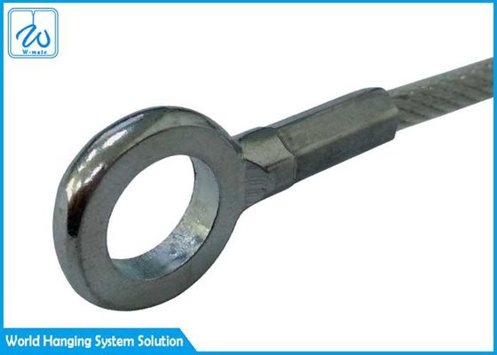 থিম্বল আই ৩০৪ ৩১৬ স্টিল তারের দড়ি স্লিং ৭x৭ নাইলন কোটিং সহ