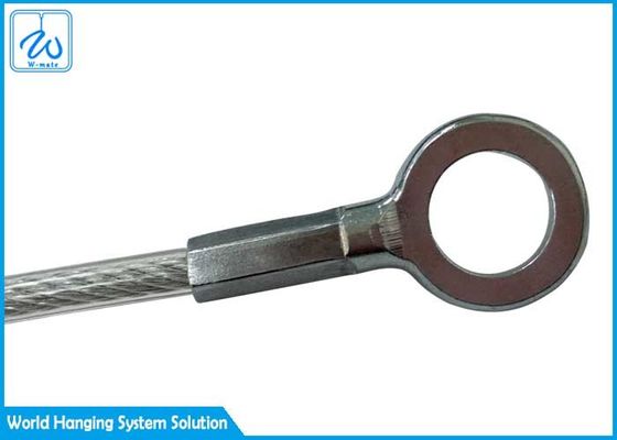 1.2 মিমি প্লাস্টিক লেপা স্টেইনলেস স্টীল তারের দড়ি Slings 7x7