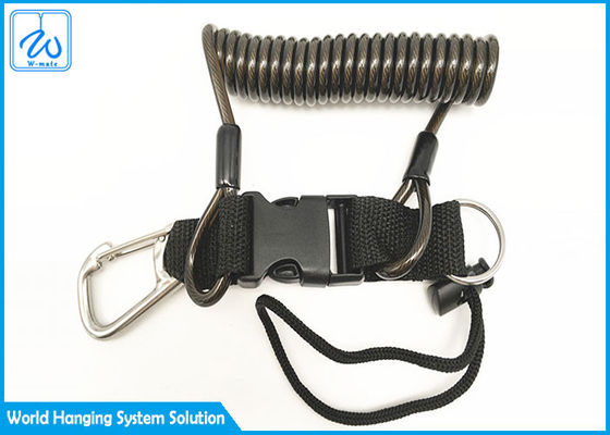 স্ট্রেচ সোজা দৈর্ঘ্য 100 সেমি পতন সুরক্ষা টুল বেল্ট