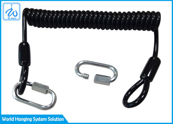 ঝুলন্ত 16 মিমি কয়েল রিং 7x7 retractable টুল ল্যানিয়ার্ড