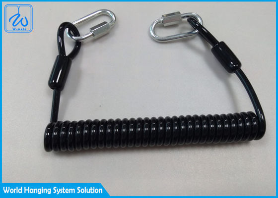 ঝুলন্ত 16 মিমি কয়েল রিং 7x7 retractable টুল ল্যানিয়ার্ড