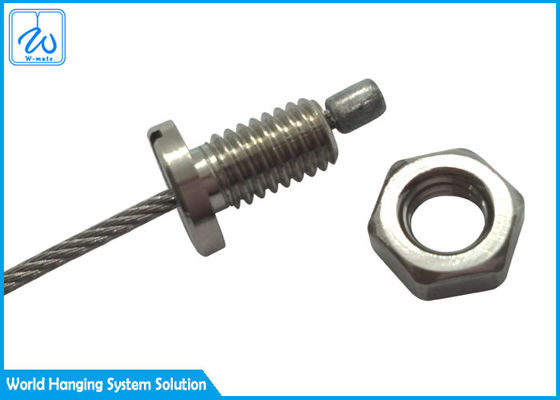 লাইট ফিক্সচারগুলির জন্য বিমানের সাথে 1.2 মিমি ক্যাবল সাসপেনশন সিস্টেম