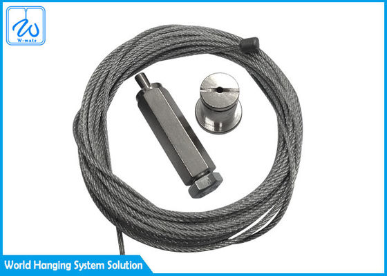 আলোকসজ্জা স্থাপনের জন্য বিমানের গ্যালভানাইজড ইস্পাত তারের সাসপেনশন কিট