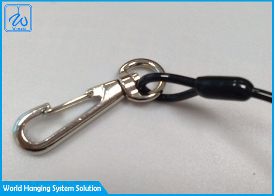 কুন্ডলী বসন্ত সরঞ্জাম সুরক্ষা ক্লিপ ল্যানিয়ার্ড কারাবিনের সাথে