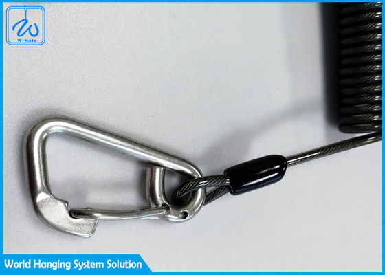 3mm স্প্রিং ল্যানিয়ার্ড টুল Tethers পতন সুরক্ষা জন্য সরঞ্জাম