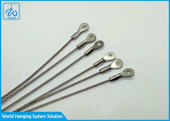 সাসপেনশন সিস্টেমের জন্য নাইলন-লেपित স্টেইনলেস স্টিল তারের দড়ি ২.৫মিমি