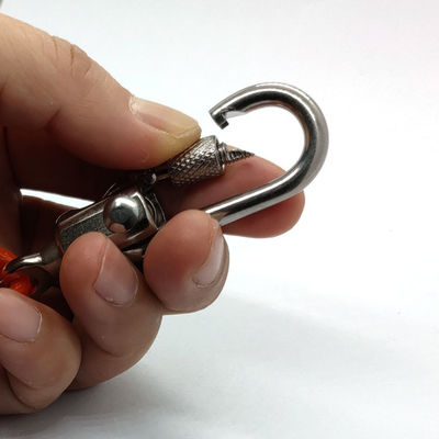 উচ্চ স্ট্যান্ডার্ড প্রত্যাহারযোগ্য ইস্পাত কয়েল স্প্রিং তারের কেবল সরঞ্জাম ল্যানিয়ার্ড