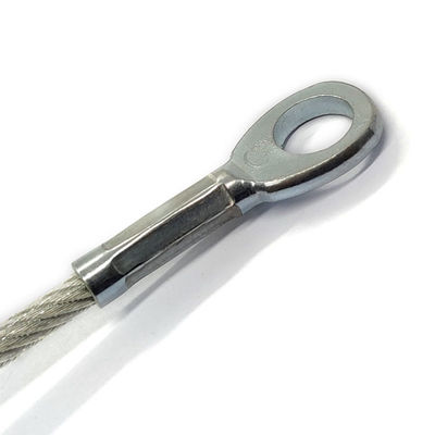 স্টেইনলেস স্টিল তারের দড়ি আইলেটস টার্মিনাল ল্যানিয়ার্ড নিরাপত্তা বেল্ট