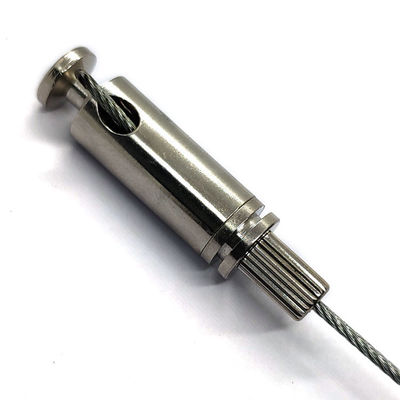 এলইডি সিলিং লাইটের জন্য গ্রিপলক নাট সহ স্টেইনলেস স্টিল কেবল গ্রিপার