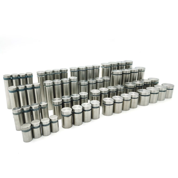 ডিসপ্লে হার্ডওয়্যার স্ট্যান্ডঅফ ইনস্টলেশন অ্যাক্রিলিক সাইন হোল্ডার ফ্ল্যাট টপ এবং সংযোগকারী সহ