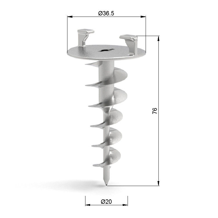 অ্যাঞ্জেল হ্যাঙ্গার ক্যাবল সাসপেনশন কিট সংযুক্ত করুন Absorber Anchor পলিস্টার ফাইবার অ্যাকোস্টিক প্যানেল