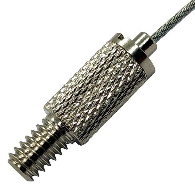 OEM পাইকারি G450 ক্যাবল টগল ওয়্যার হোল্ডার গ্রিপার মরিচা বিবর্ণ প্রতিরোধী ওয়াল ফিক্সিং মেটাল ক্লিপ রোপ লক কিট