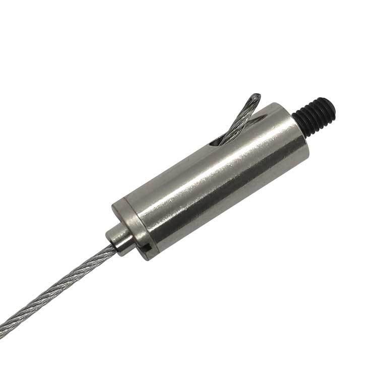 স্টেইনলেস স্টীল ক্যাবল গ্রিপার স্থগিত সিলিং সংগঠক জন্য বাহ্যিক থ্রেড তারের দড়ি clamping গ্রিপার অন্তর্ভুক্ত