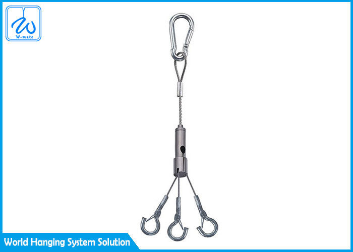 Home Decoration Aircraft Cable Suspension Systems For Potted Plants Easy To Use