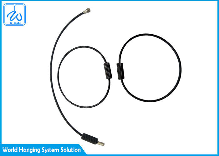 পিভিসি লেপযুক্ত স্টেইনলেস স্টীল ওয়্যার রোপ লুপ