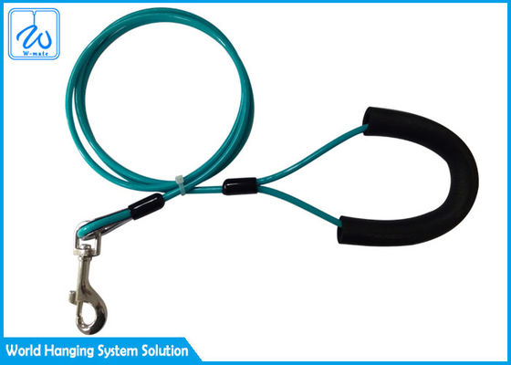 মাইটী পাও চিউ প্রুফ ডগ লিশ উইথ কোটেড স্টিল কেবল অ্যান্ড সফট প্যাডেড হ্যান্ডেল