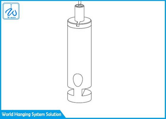 স্বয়ংক্রিয় লক ৭x১৯ ব্রাস ৩x৩মিমি স্লট তারের কেবল গ্রিপার