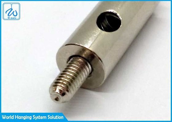 স্টিলের তারের দড়ি ক্ল্যাম্প সাসপেন্ড লাইটিং সিস্টেমের জন্য পুরুষ থ্রেড সহ