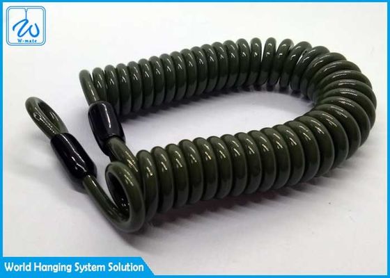 স্টেইনলেস স্টিল টুলের ল্যানিয়ার্ড কেবল টেদার নিরাপত্তা তার মুক্তি দিন