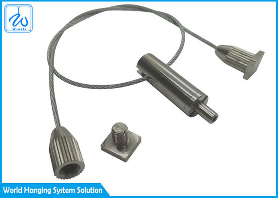 কাস্টমাইজড গ্লোব লাইট সাসপেনশন কিট গ্যালভানাইজড স্টিল কেবল গাইড তার